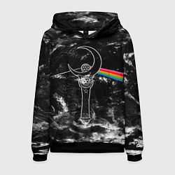 Толстовка-худи мужская Dark Side of the Moon Stick, цвет: 3D-черный
