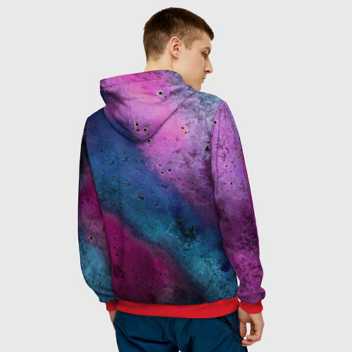 Мужская толстовка Anime / 3D-Красный – фото 4