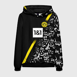 Толстовка-худи мужская Dortmund 20202021 ФОРМА, цвет: 3D-черный