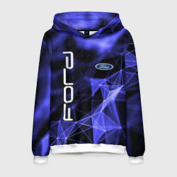 Толстовка-худи мужская FORD, цвет: 3D-белый