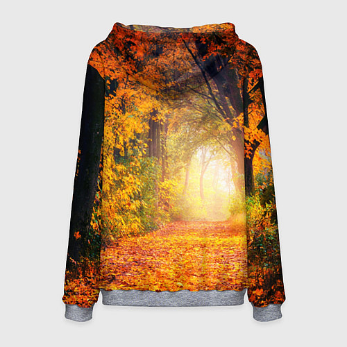 Мужская толстовка Что такое осень - это небо / 3D-Меланж – фото 2