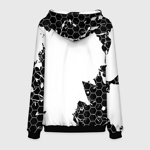 Мужская толстовка NASA / 3D-Черный – фото 2