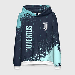 Толстовка-худи мужская JUVENTUS ЮВЕНТУС, цвет: 3D-белый