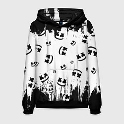 Толстовка-худи мужская MARSHMELLO МАРШМЕЛЛОУ, цвет: 3D-черный