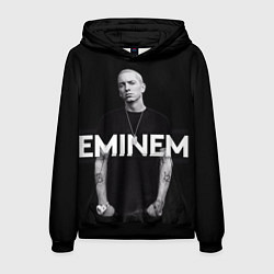 Толстовка-худи мужская EMINEM, цвет: 3D-черный