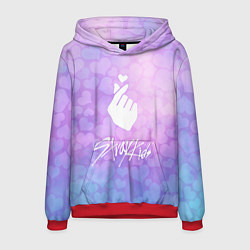 Толстовка-худи мужская Stray Kids, цвет: 3D-красный