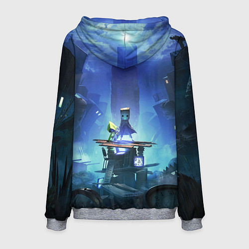 Мужская толстовка Little Nightmares 2 / 3D-Меланж – фото 2