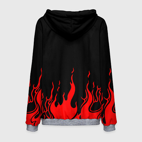 Мужская толстовка YOU DIED / 3D-Меланж – фото 2