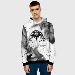 Толстовка-худи мужская КОРОЛЬ И ШУТ, цвет: 3D-черный — фото 2