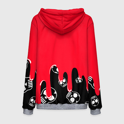 Мужская толстовка WHAT CAT / 3D-Меланж – фото 2