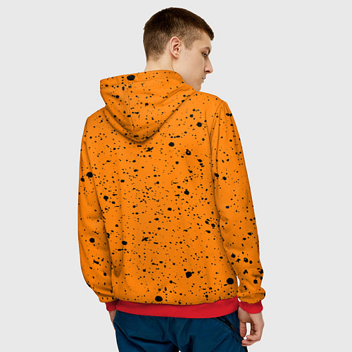 Мужская толстовка КОРОЛЬ И ШУТ / 3D-Красный – фото 4