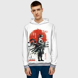 Толстовка-худи мужская ONE PIECE ZOHO SAMURAI, цвет: 3D-меланж — фото 2