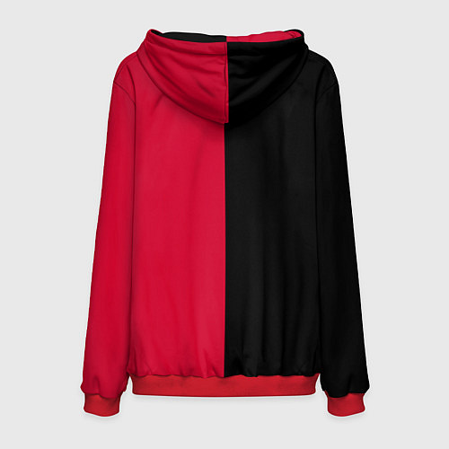 Мужская толстовка Чикаго Буллз / 3D-Красный – фото 2