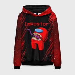 Толстовка-худи мужская AMONG US - MONSTER, цвет: 3D-черный