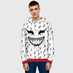 Толстовка-худи мужская GHOSTEMANE, цвет: 3D-красный — фото 2