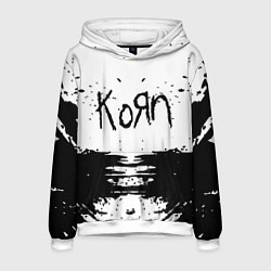 Толстовка-худи мужская Korn, цвет: 3D-белый