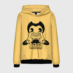 Толстовка-худи мужская Bendy And The Ink Machine, цвет: 3D-черный