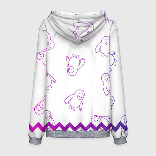 Мужская толстовка Fall Guys / 3D-Меланж – фото 2