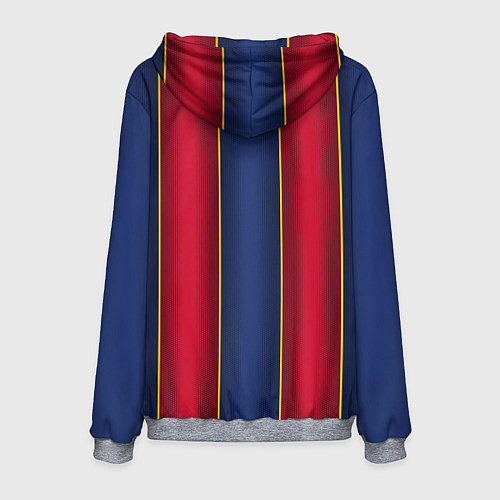 Мужская толстовка BARCELONA 2021 - ДОМАШНЯЯ / 3D-Меланж – фото 2