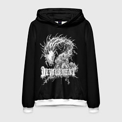 Толстовка-худи мужская Devourment, цвет: 3D-белый