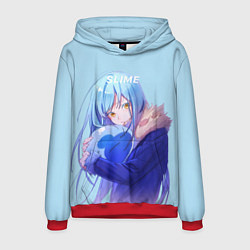 Толстовка-худи мужская Slime, цвет: 3D-красный