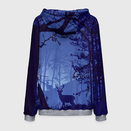 Мужская толстовка ЛЕС / 3D-Меланж – фото 2