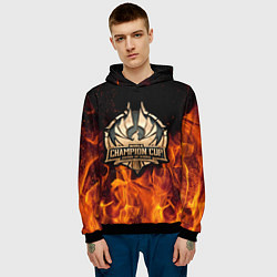 Толстовка-худи мужская Honor of Kings, цвет: 3D-черный — фото 2