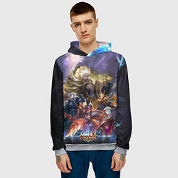 Толстовка-худи мужская Mobile Legends Bang Bang, цвет: 3D-меланж — фото 2