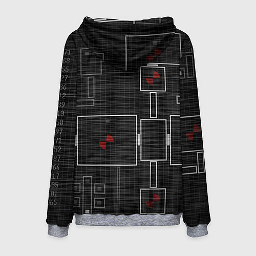 Мужская толстовка Five Nights At Freddy / 3D-Меланж – фото 2