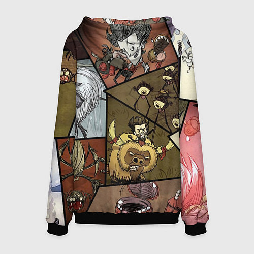 Мужская толстовка Dont Starve / 3D-Черный – фото 2