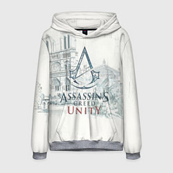 Толстовка-худи мужская Assassin’s Creed Unity, цвет: 3D-меланж