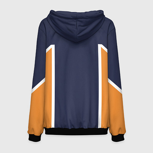 Мужская толстовка Волейбол!! ФОРМА ХИНАТЫ / 3D-Черный – фото 2