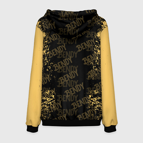 Мужская толстовка Bendy And The Ink Machine краска / 3D-Черный – фото 2