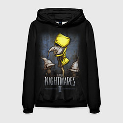 Толстовка-худи мужская LITTLE NIGHTMARES 2, цвет: 3D-черный