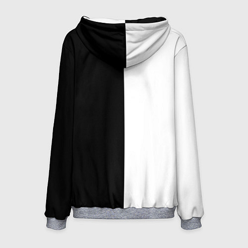 Мужская толстовка БИТКОИН BITCOIN Z / 3D-Меланж – фото 2