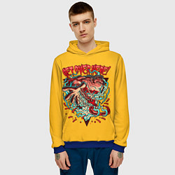 Толстовка-худи мужская Пудж Dota 2, цвет: 3D-синий — фото 2
