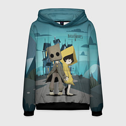 Толстовка-худи мужская Little Nightmares 2, цвет: 3D-черный