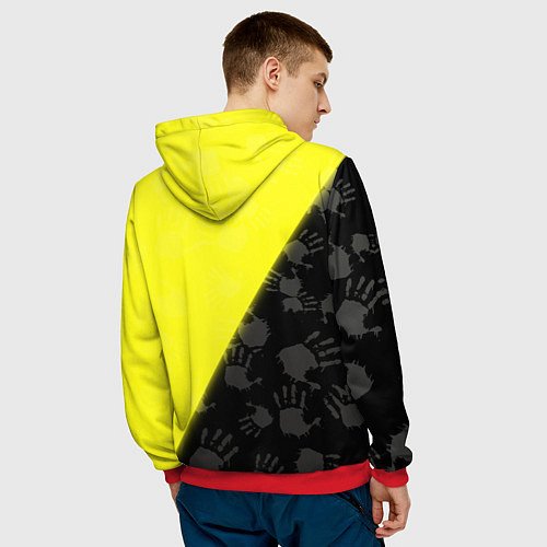 Мужская толстовка Little Nightmares / 3D-Красный – фото 4