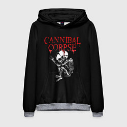 Толстовка-худи мужская Cannibal Corpse 1, цвет: 3D-меланж