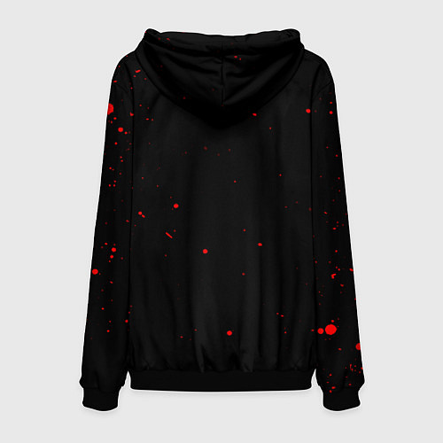 Мужская толстовка DARK SOULS ТЁМНЫЕ ДУШИ / 3D-Черный – фото 2