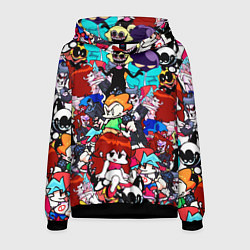 Толстовка-худи мужская FRIDAY NIGHT FUNKIN, цвет: 3D-черный