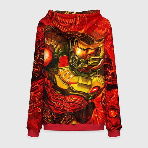 Мужская толстовка DOOM Eternal / 3D-Красный – фото 2