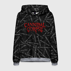 Толстовка-худи мужская Cannibal Corpse Songs Z, цвет: 3D-меланж