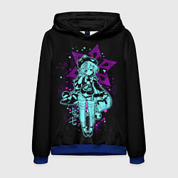 Толстовка-худи мужская GENSHIN IMPACT, ЦИ ЦИ, цвет: 3D-синий