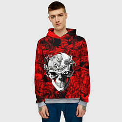 Толстовка-худи мужская BERSERK, цвет: 3D-меланж — фото 2