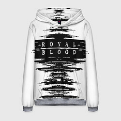 Толстовка-худи мужская Royal blood, цвет: 3D-меланж