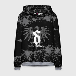 Толстовка-худи мужская Shinedown, цвет: 3D-меланж