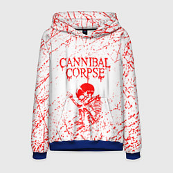 Толстовка-худи мужская Cannibal corpse, цвет: 3D-синий