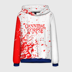 Толстовка-худи мужская Cannibal corpse, цвет: 3D-синий