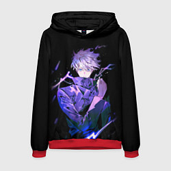 Толстовка-худи мужская JUJUTSU KAISEN, цвет: 3D-красный